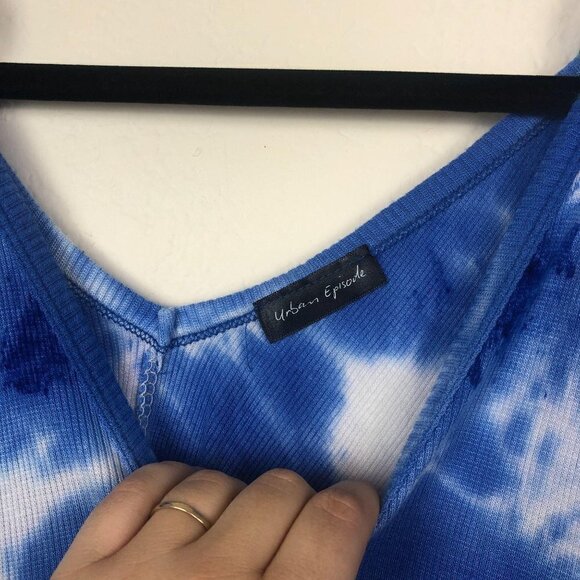 Urban Episode Tank Top Tie Dye, Tie Straps - Picture 5 of 5